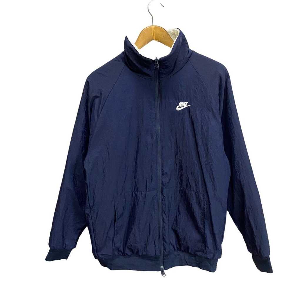 Nike Big Swoosh Reversible Boa Fleece Jacket - image 10