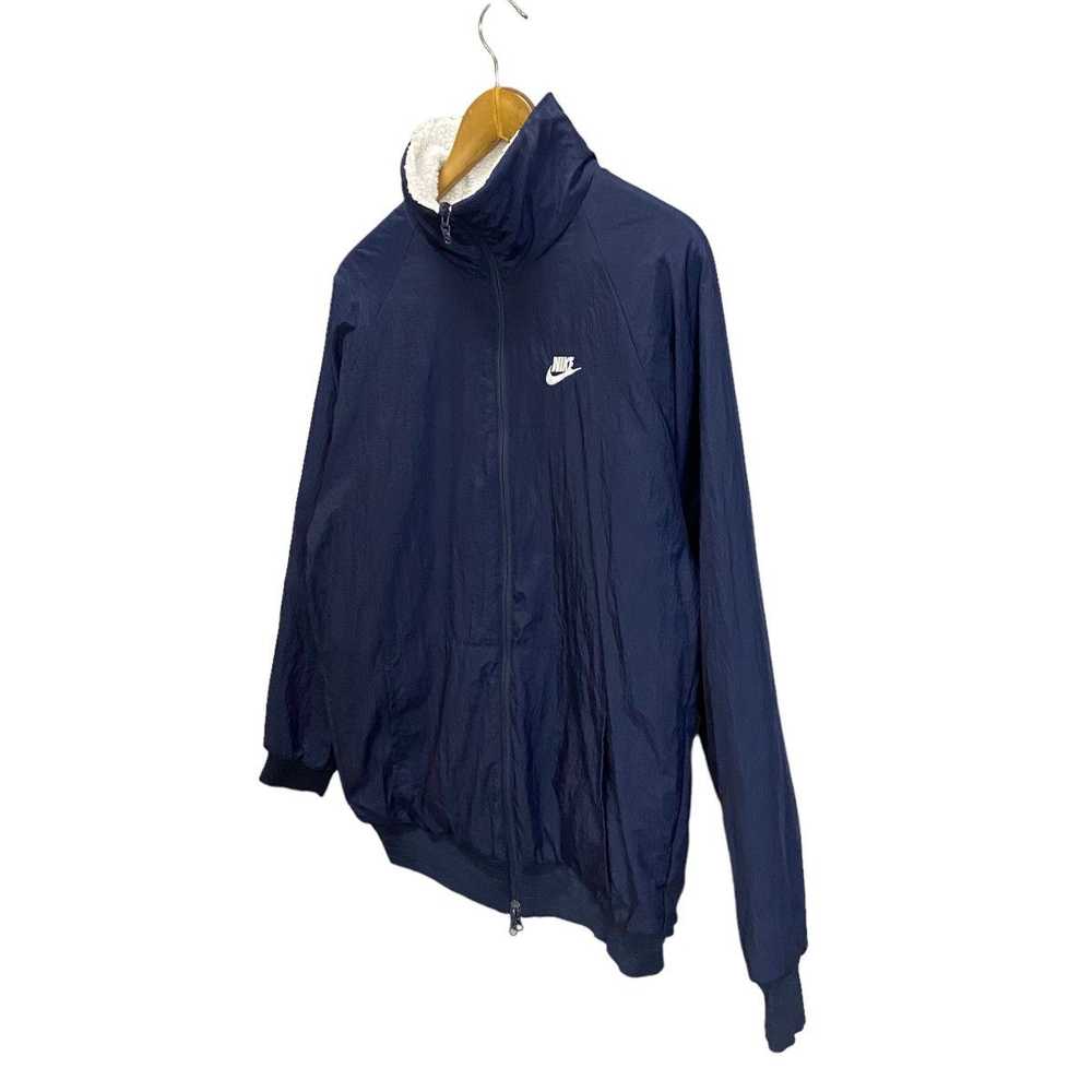 Nike Big Swoosh Reversible Boa Fleece Jacket - image 12