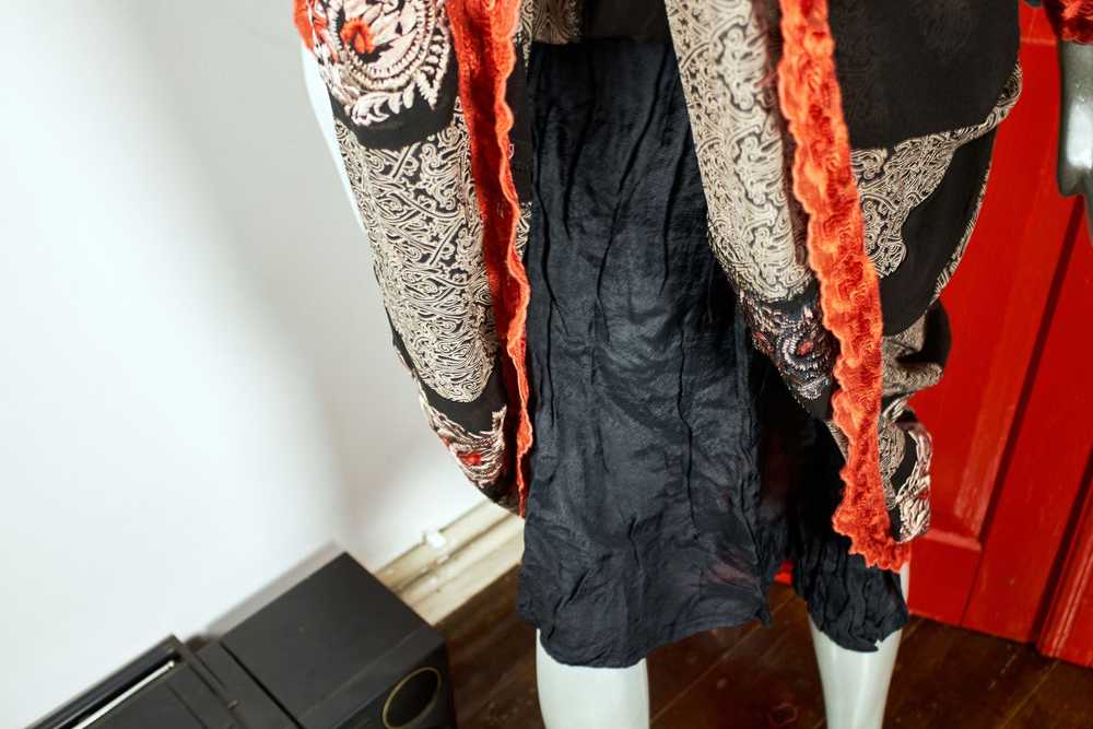 Handmade × Very Rare × Vintage Rere vintage black… - image 9