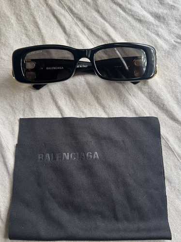 Balenciaga Balenciaga dynasty rectangle sunglasses