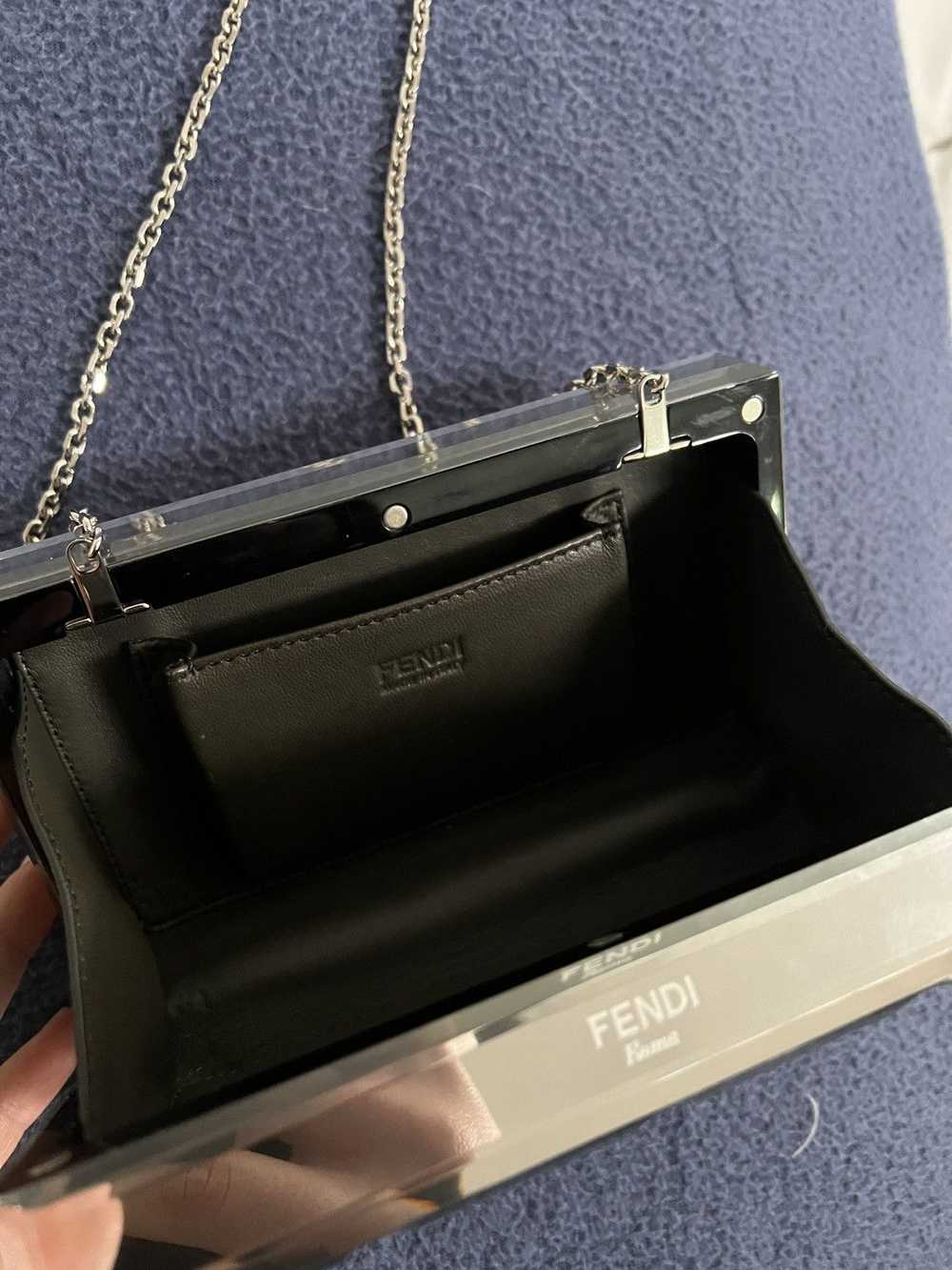 Fendi Fendi Mirrored Rare Clutch Shoulder Bag - image 2