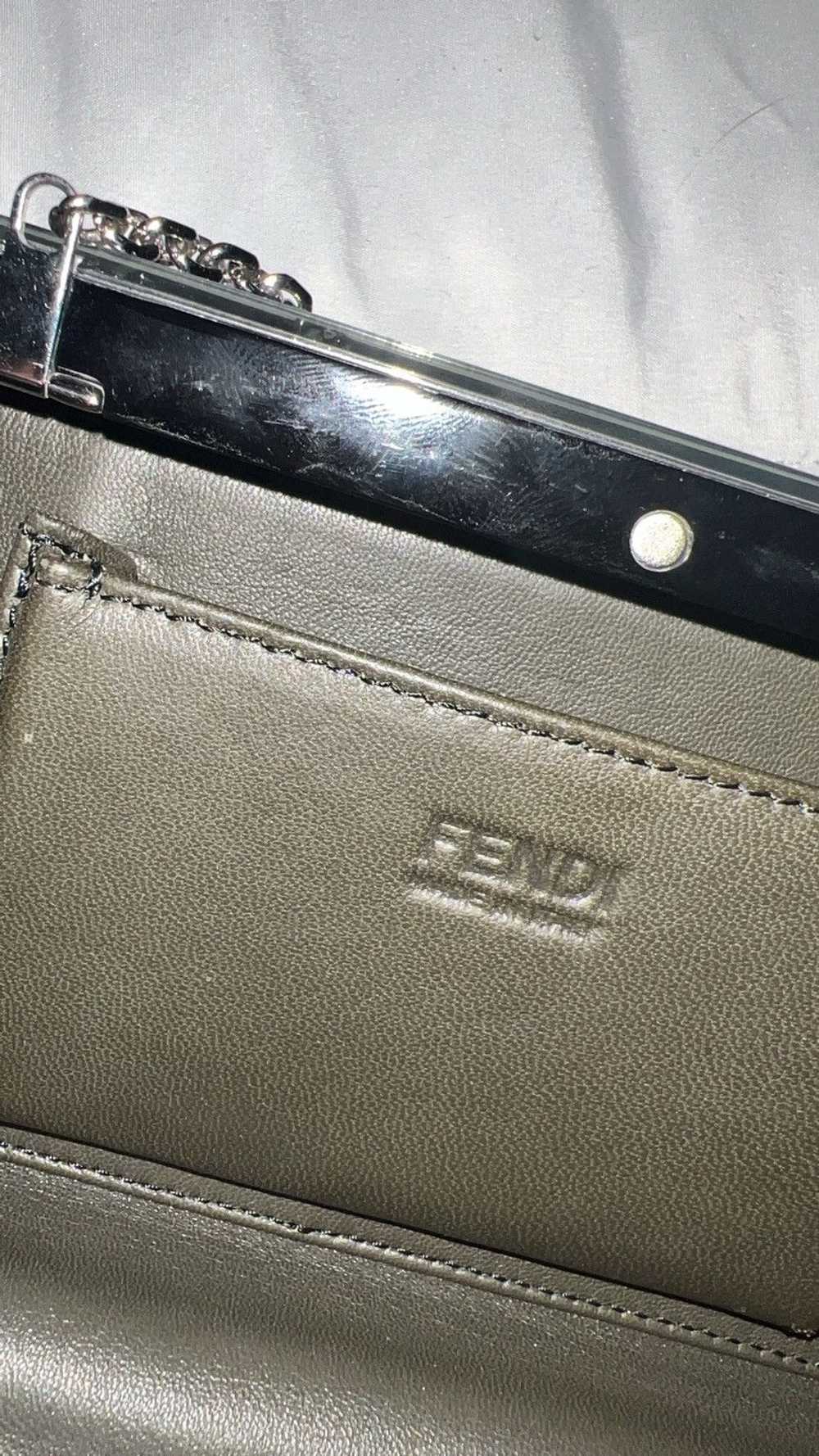 Fendi Fendi Mirrored Rare Clutch Shoulder Bag - image 9