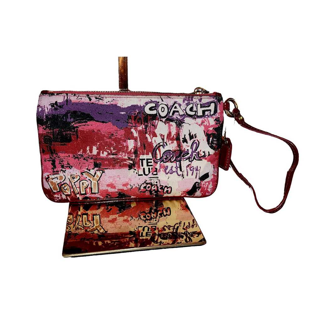 Coach Vintage Rare Coach Poppy Wall Graffiti Wris… - image 2