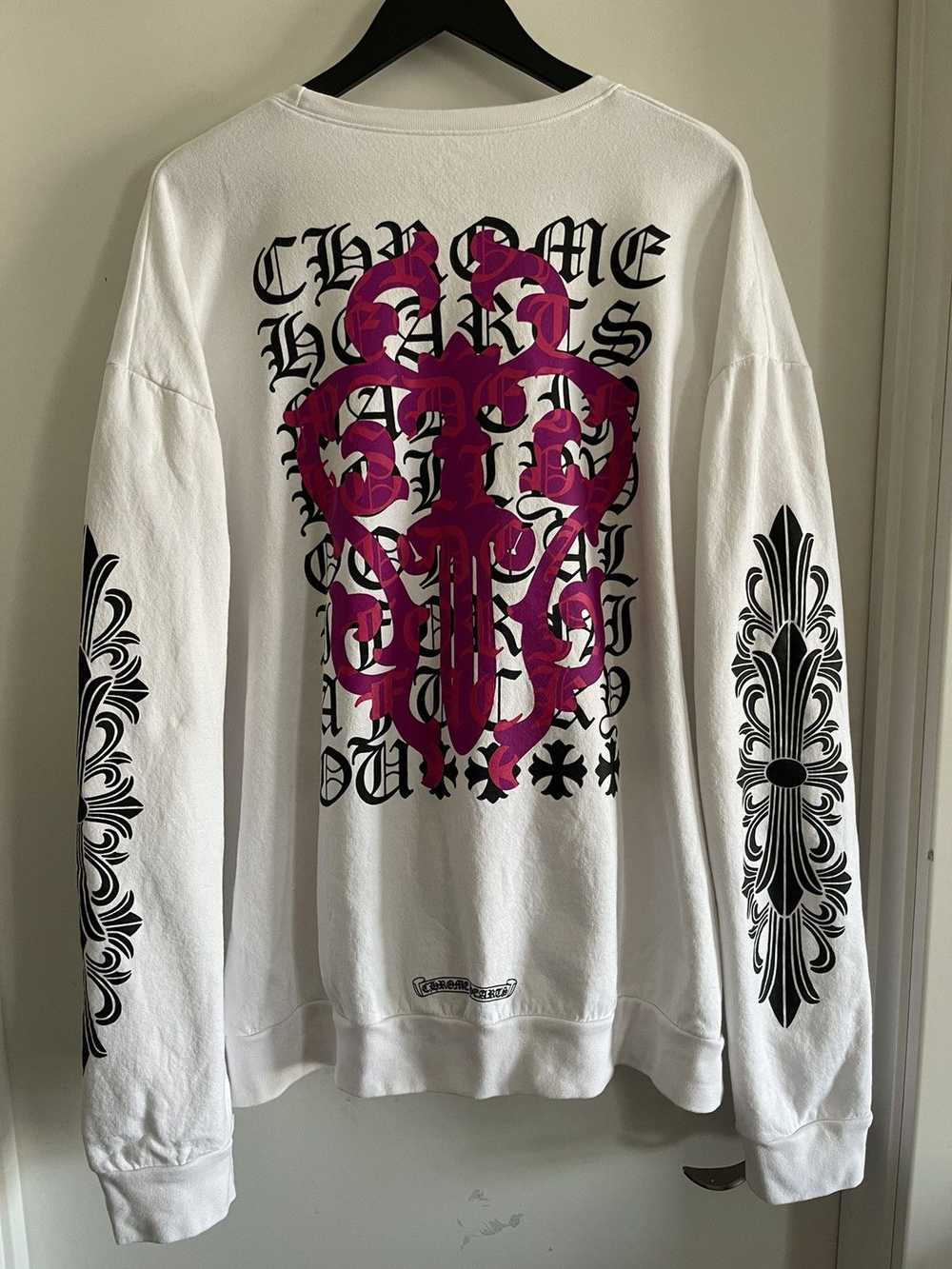 Chrome Hearts Chrome Hearts Purple Dagger Floral … - image 1