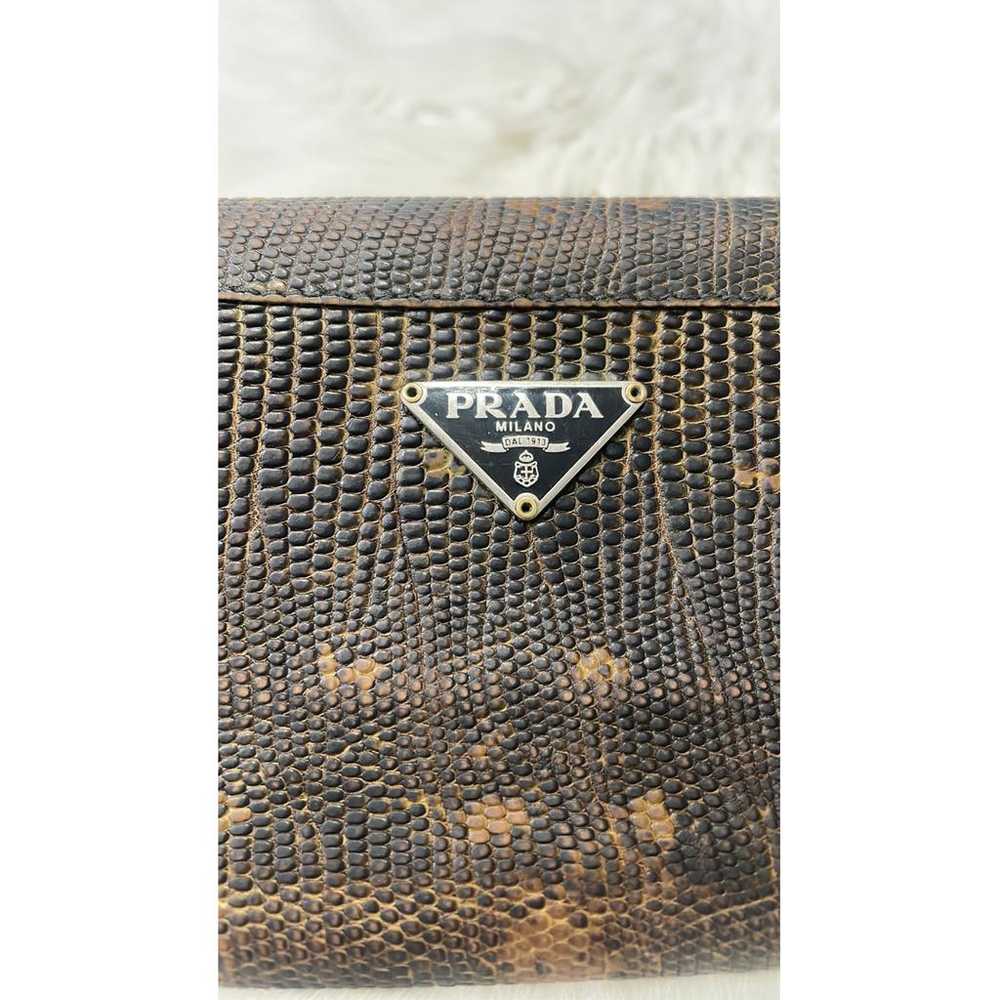 Prada Exotic leathers wallet - image 3