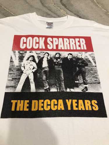 Band Tees × Jerzees × Rock Band COCK SPARRER