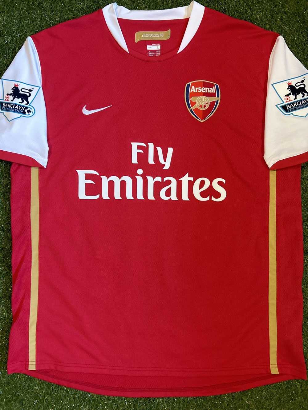 Nike × Soccer Jersey × Vintage 06/07 Arsenal FC H… - image 2