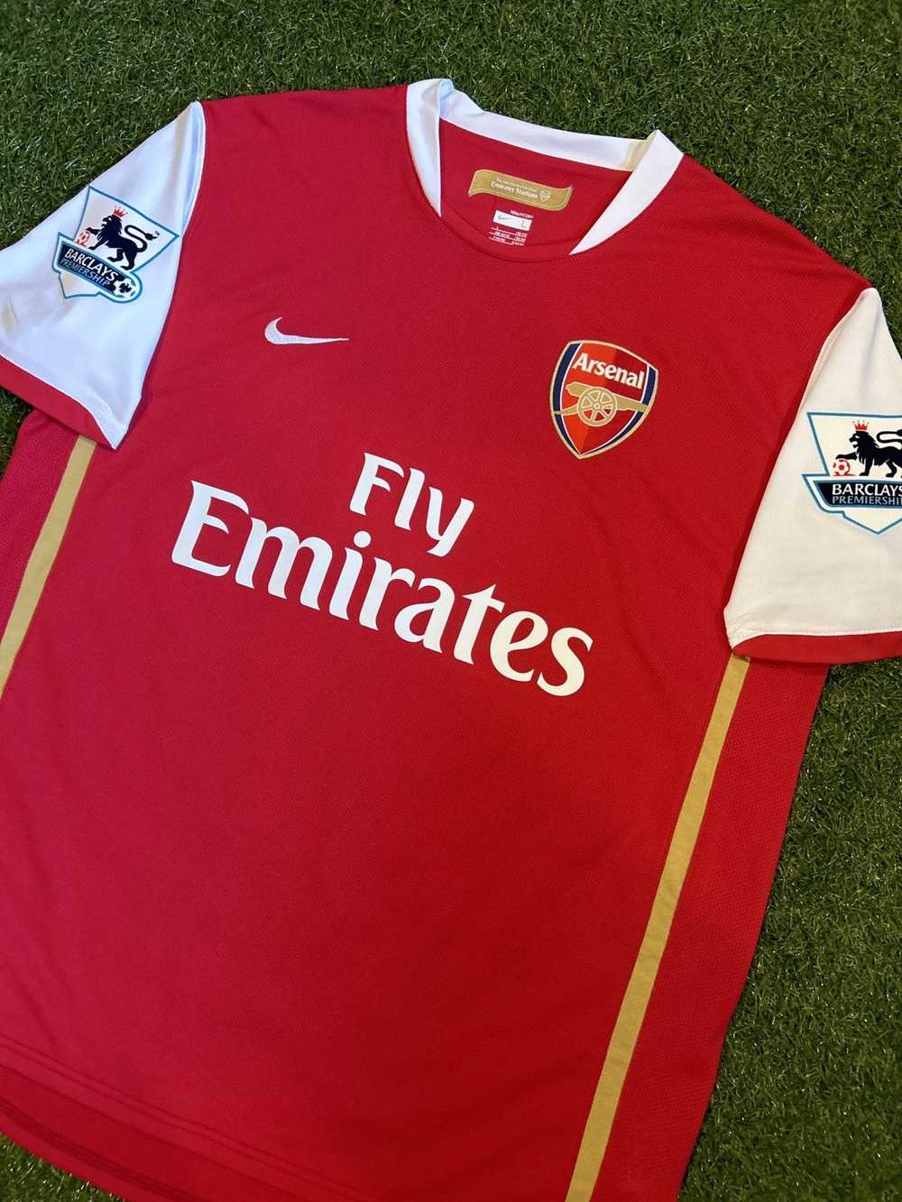 Nike × Soccer Jersey × Vintage 06/07 Arsenal FC H… - image 4