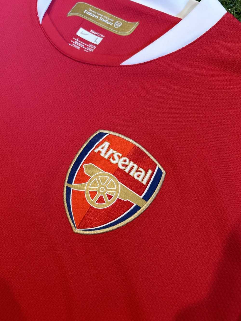 Nike × Soccer Jersey × Vintage 06/07 Arsenal FC H… - image 5