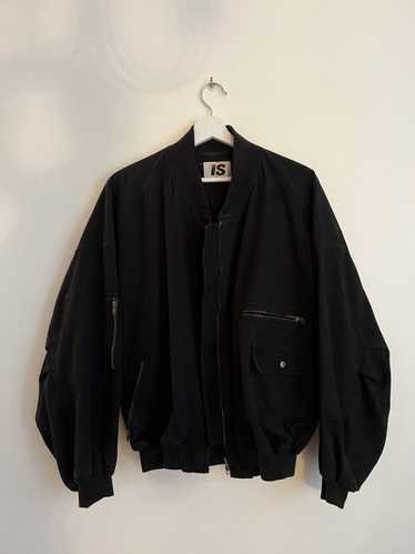 Issey Miyake Black Sport Bomber