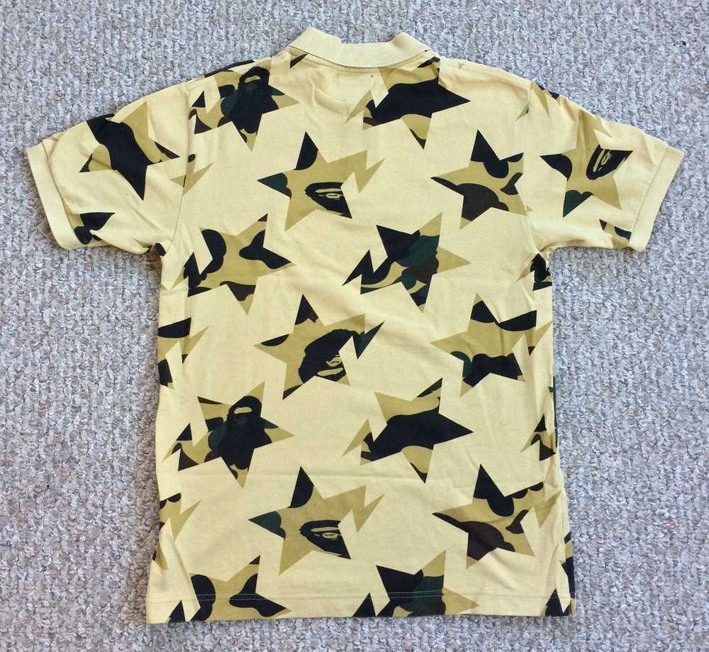 Bape 1st Camo Sta Pattern Polo - image 2