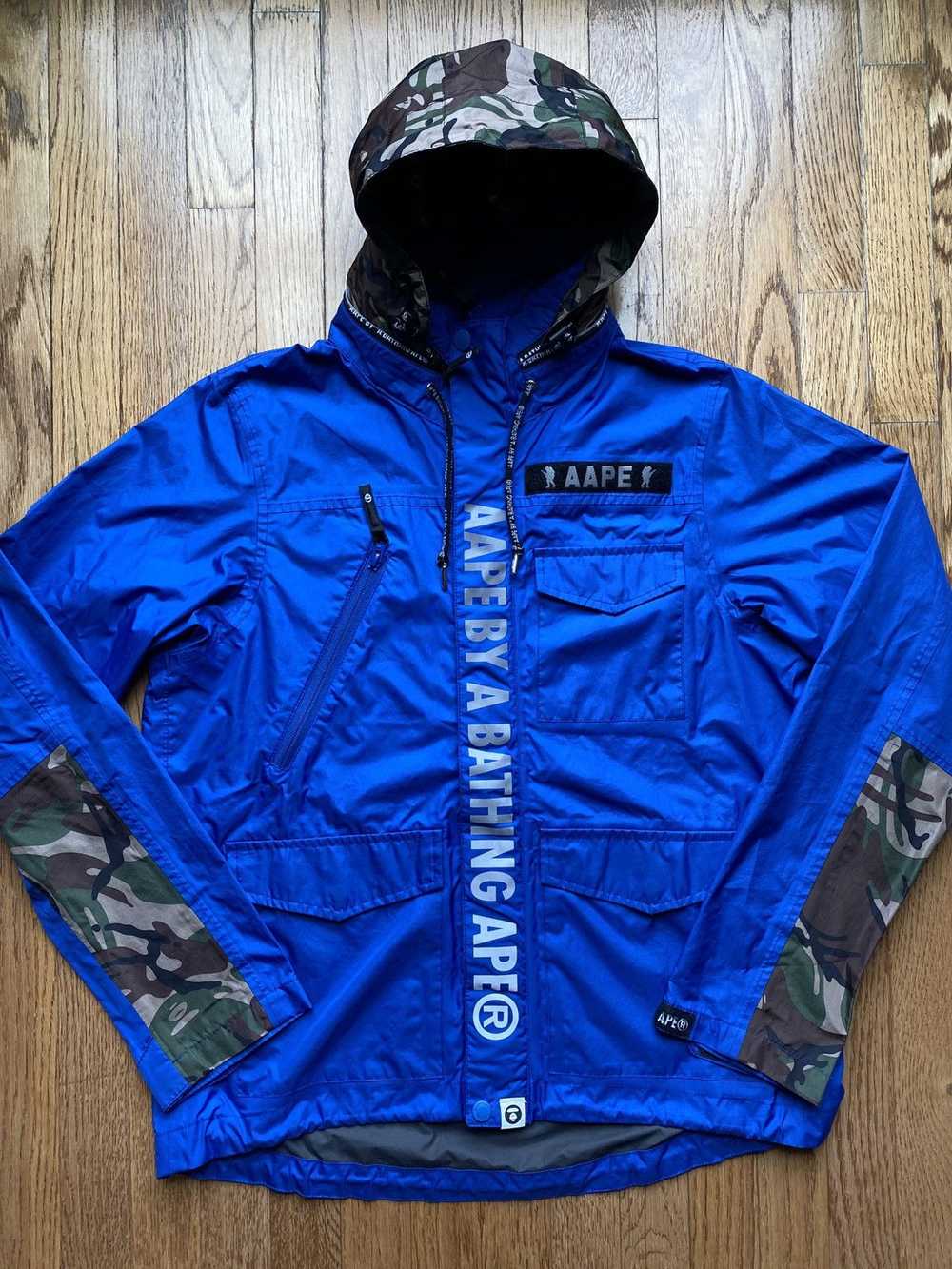 Aape Aape by A Bathing Ape Camo Windbreaker Jacket - image 1