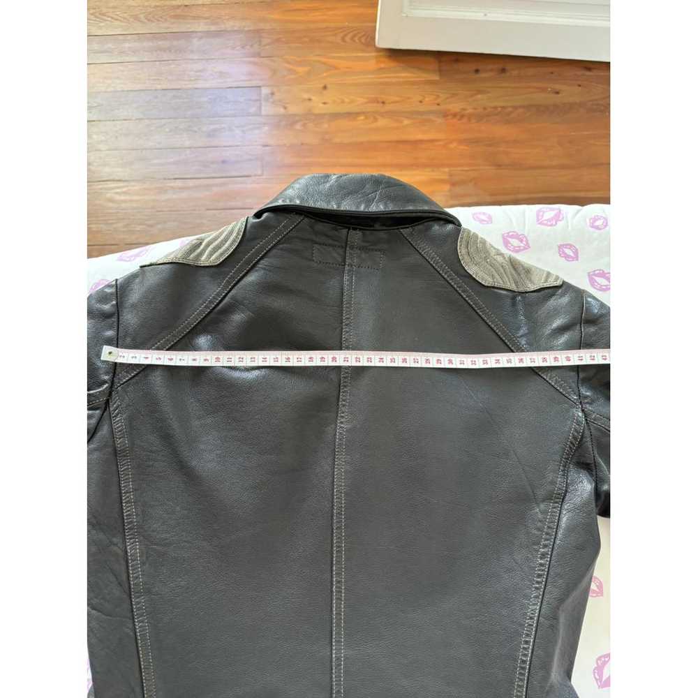 Perrine Taverniti Leather biker jacket - image 4