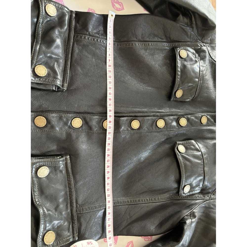 Perrine Taverniti Leather biker jacket - image 5