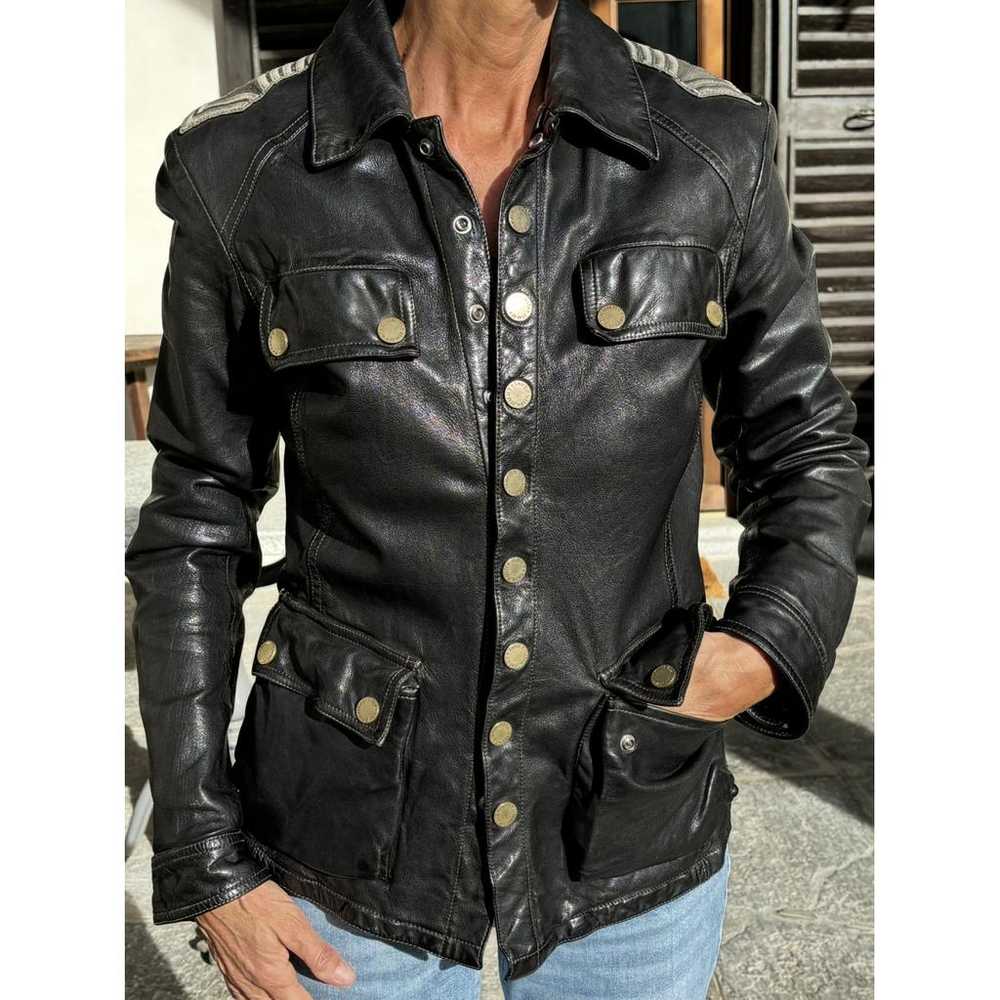 Perrine Taverniti Leather biker jacket - image 8