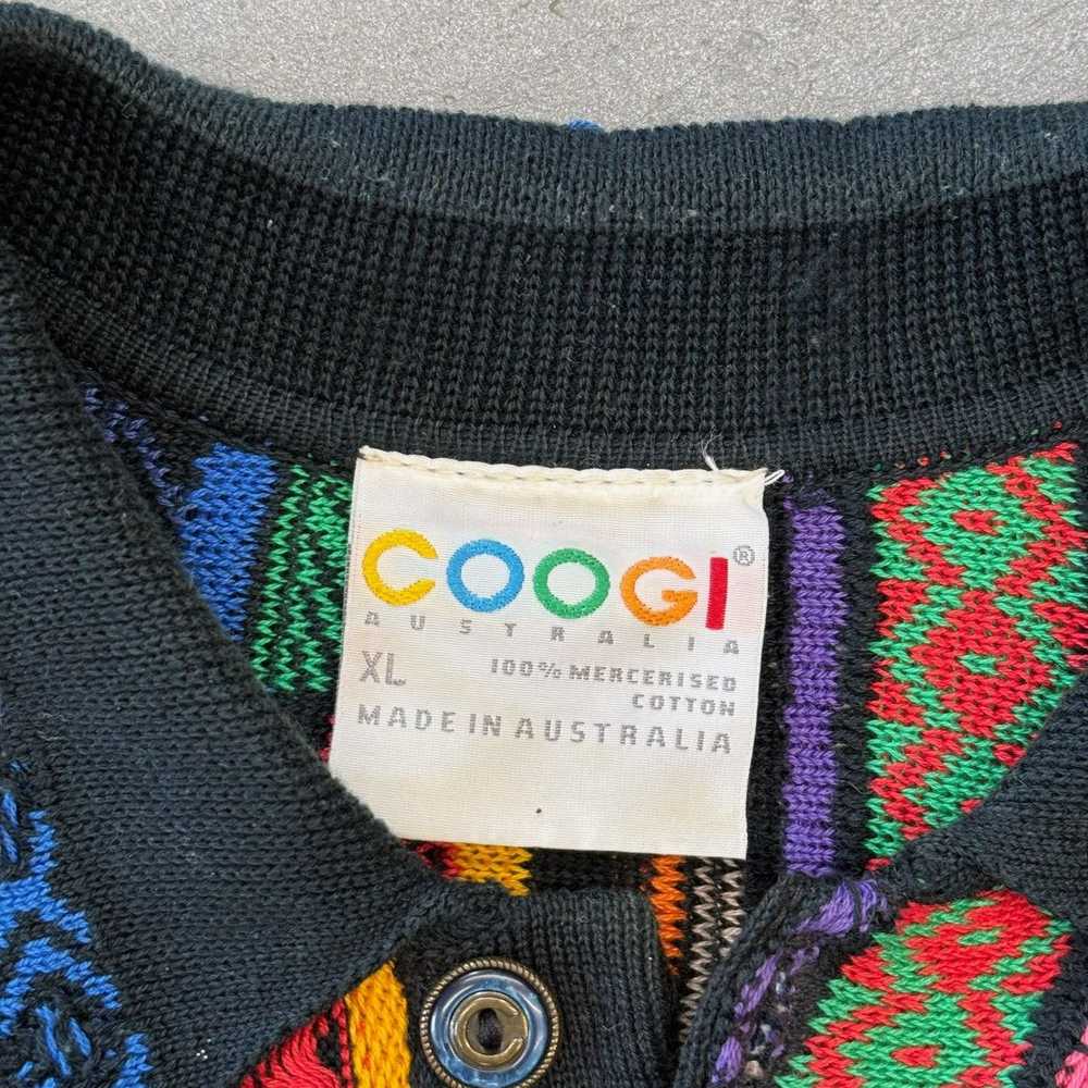 Coogi ‘90s Vintage Coogi Knitted Collared Sweater - image 3