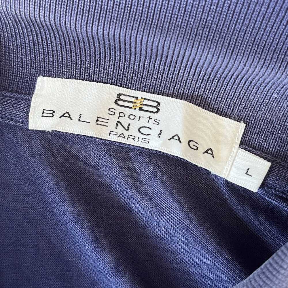 Balenciaga × Vintage Rare Balenciaga Sports Polo … - image 10