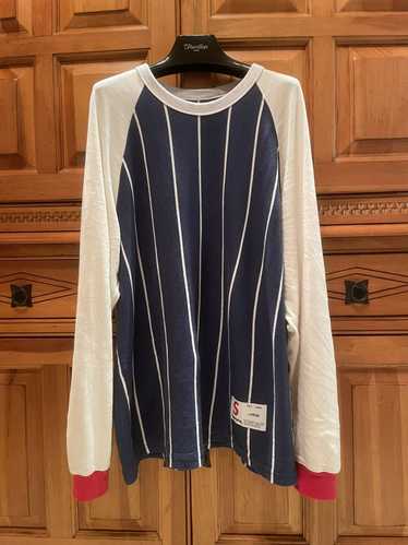 Supreme Supreme Stripe Raglan L/S Top