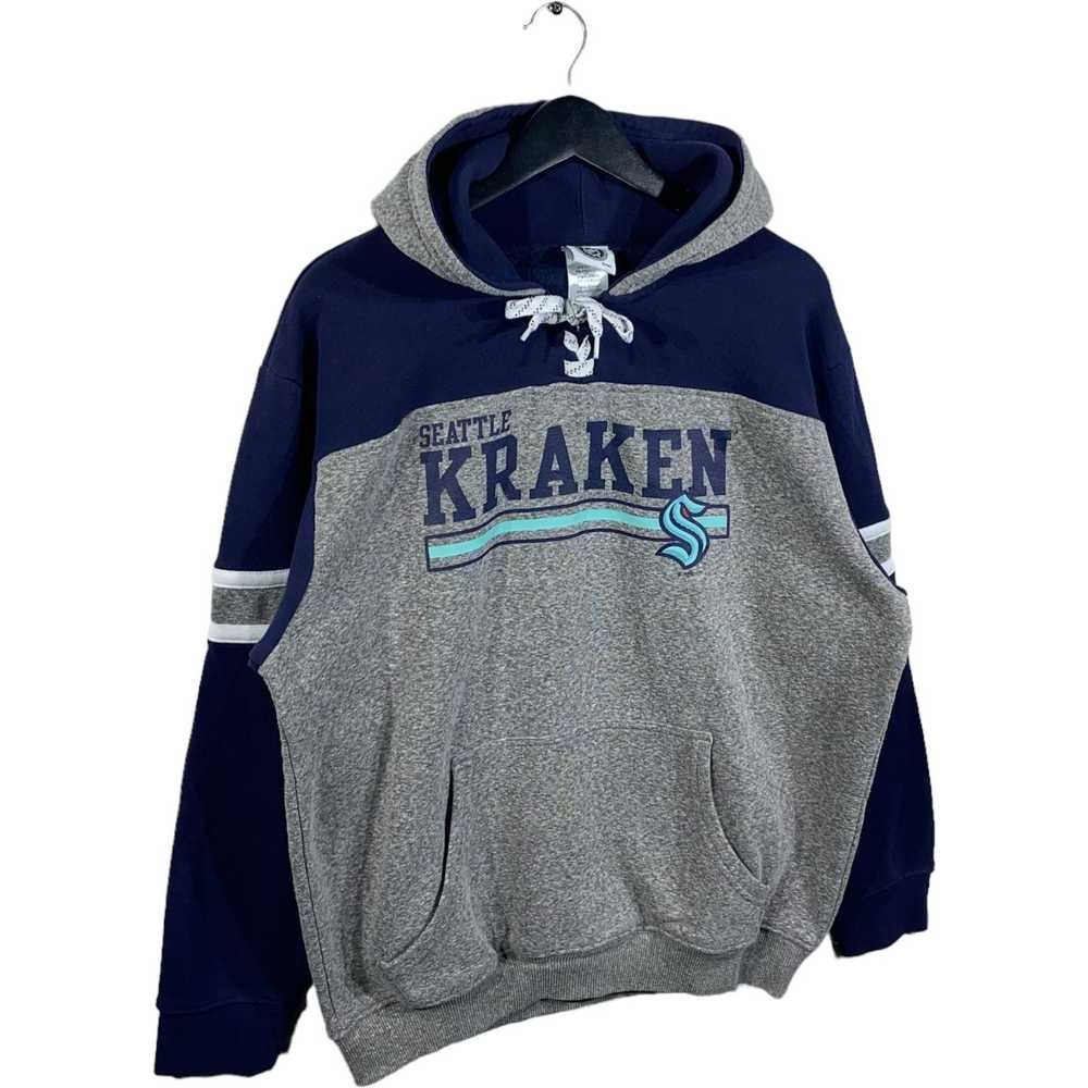 NHL Seattle Kraken Logo NHL Hoodie - image 2