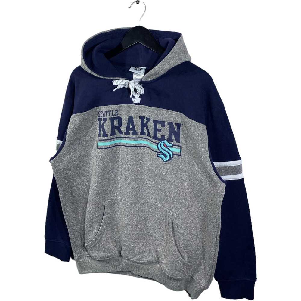 NHL Seattle Kraken Logo NHL Hoodie - image 3