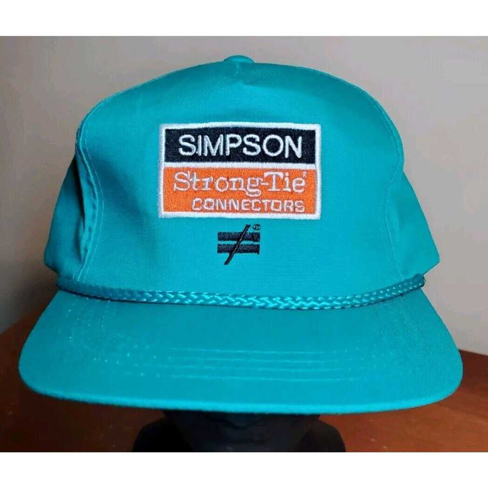 Trucker Hat Vintage Simpson Strong-Tie Connectors… - image 1