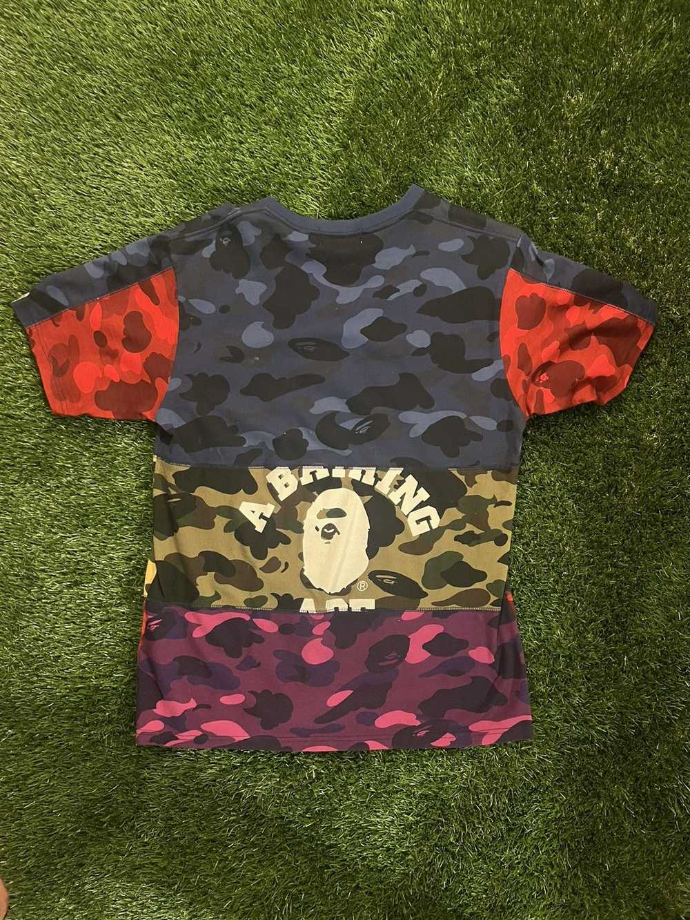 Bape Bape Mix Camo Crazy Tee Shirt - image 2