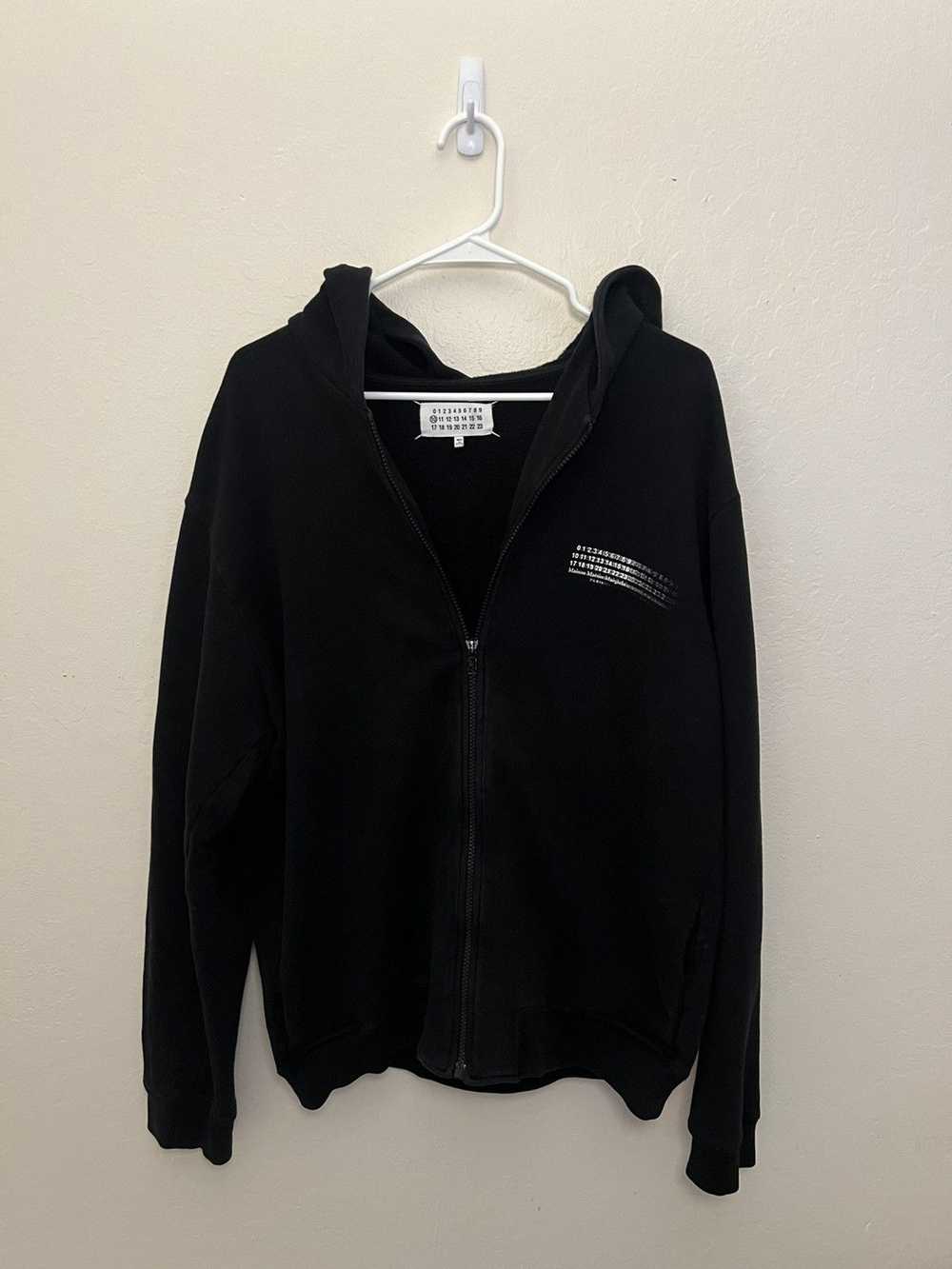 Maison Margiela Maison Margiela Blur Logo Zip Up … - image 1