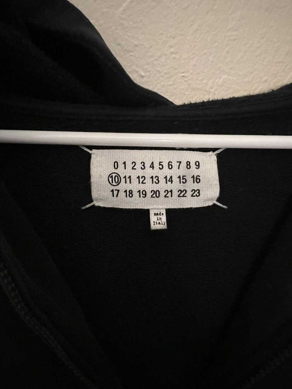 Maison Margiela Maison Margiela Blur Logo Zip Up … - image 3