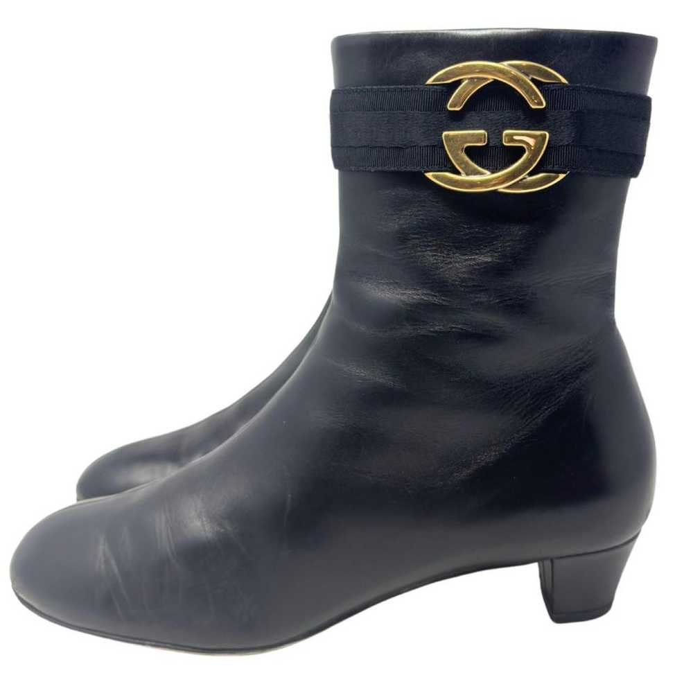 Gucci Leather boots - image 7