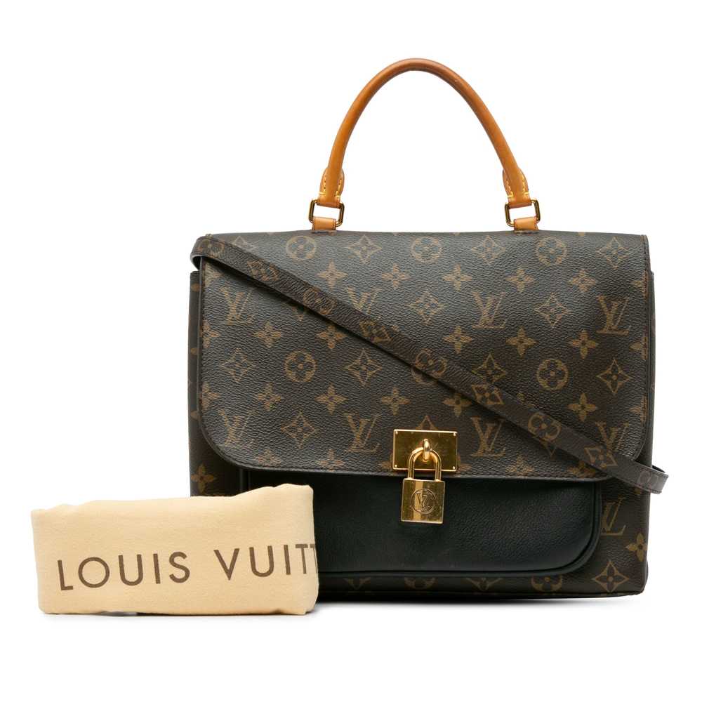 Brown Louis Vuitton Monogram Marignan Satchel - image 10