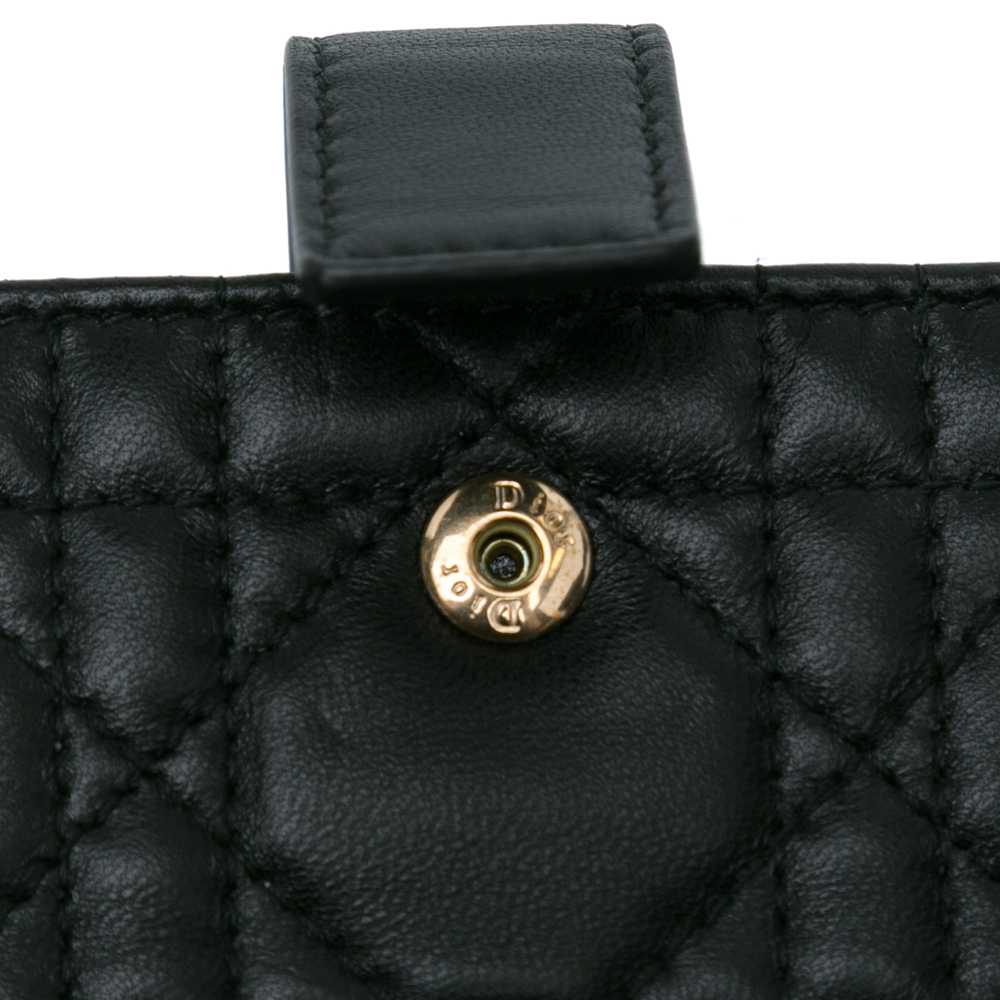 Black Dior Lambskin Cannage Lady Dior Jasmine Car… - image 9