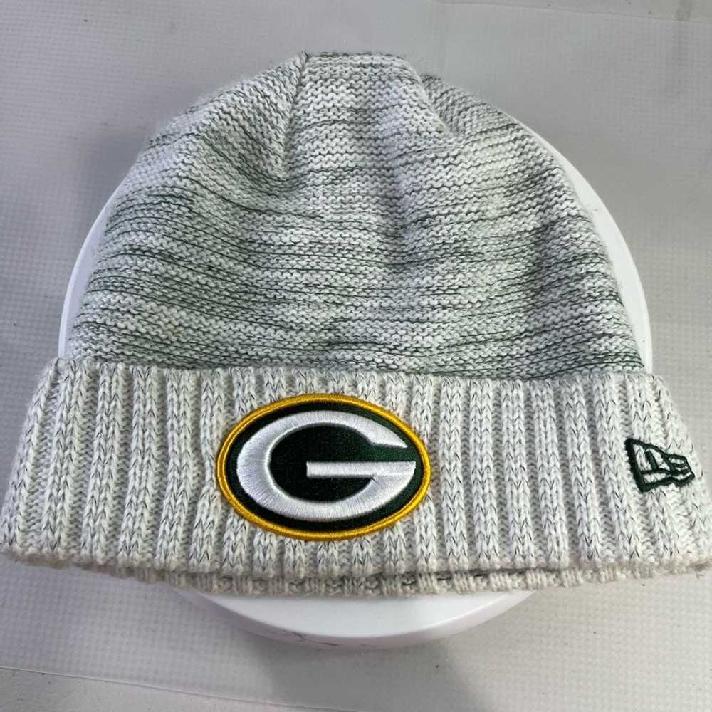 New Era Green Bay Packers Logo New Era Beanie Hat… - image 1