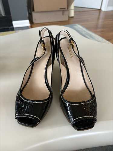 Prada Prada Sling Back Mule Heels