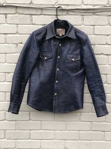 Japanese Brand × Y'2 Leather Y’2 Leather Indigo H… - image 1