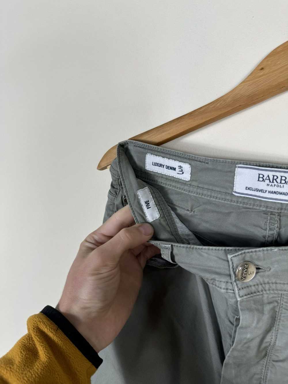 Barba Napoli Barba Napoli Luxury Denim Chinos Pan… - image 5