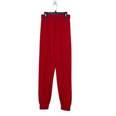 Zara Zara red pull on sweatpants size Small - image 1