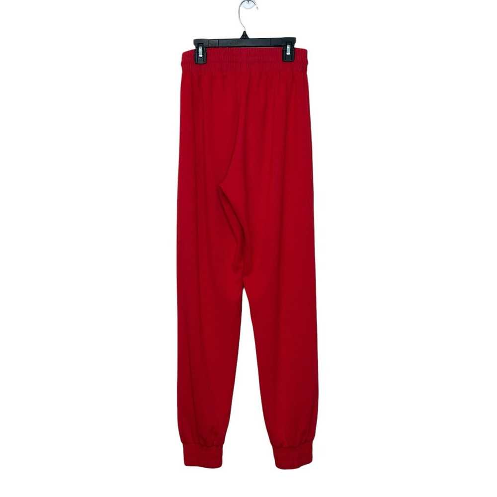 Zara Zara red pull on sweatpants size Small - image 2