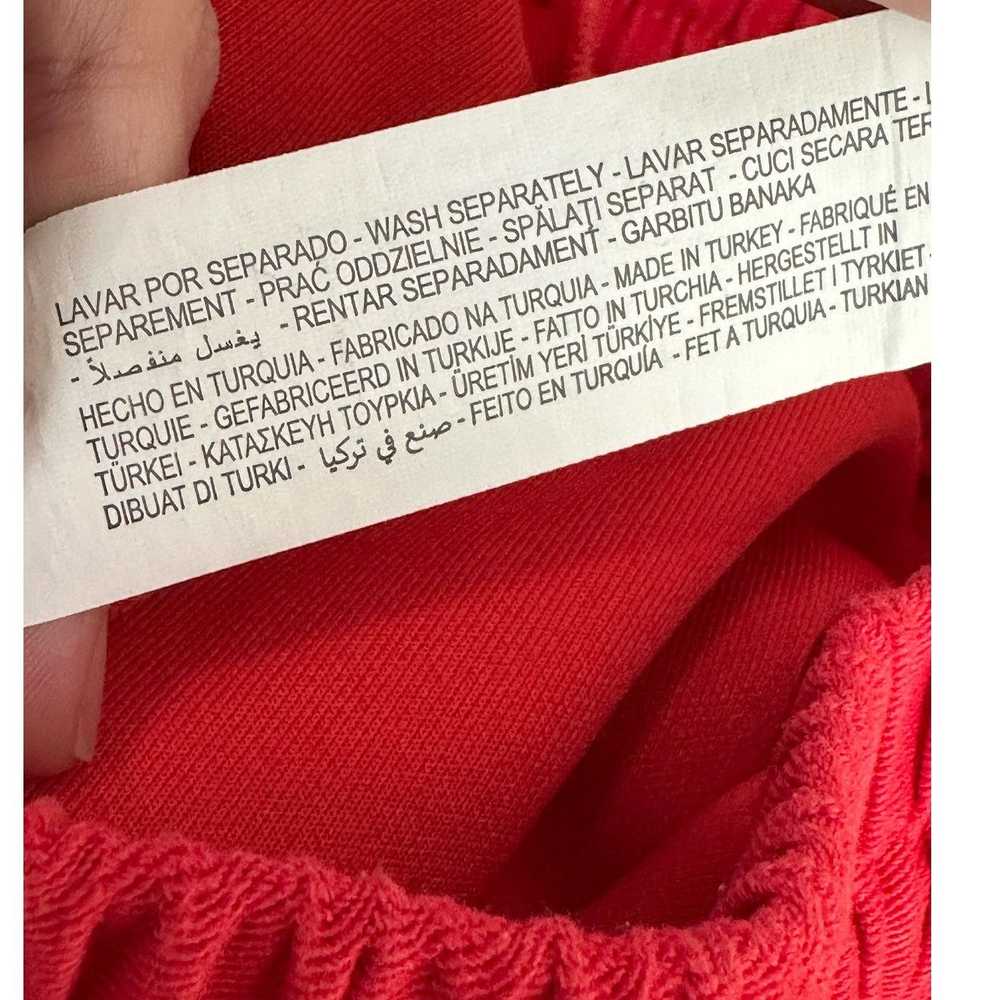 Zara Zara red pull on sweatpants size Small - image 5