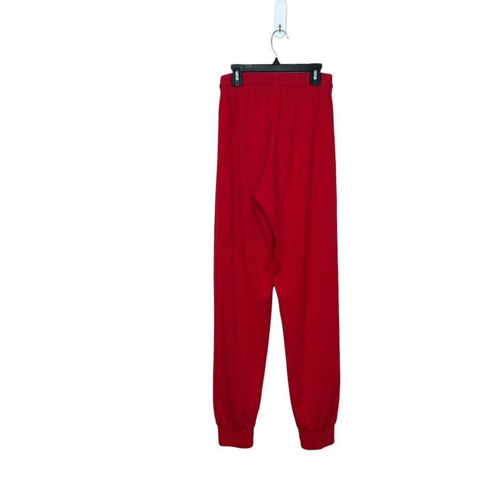 Zara Zara red pull on sweatpants size Small - image 7