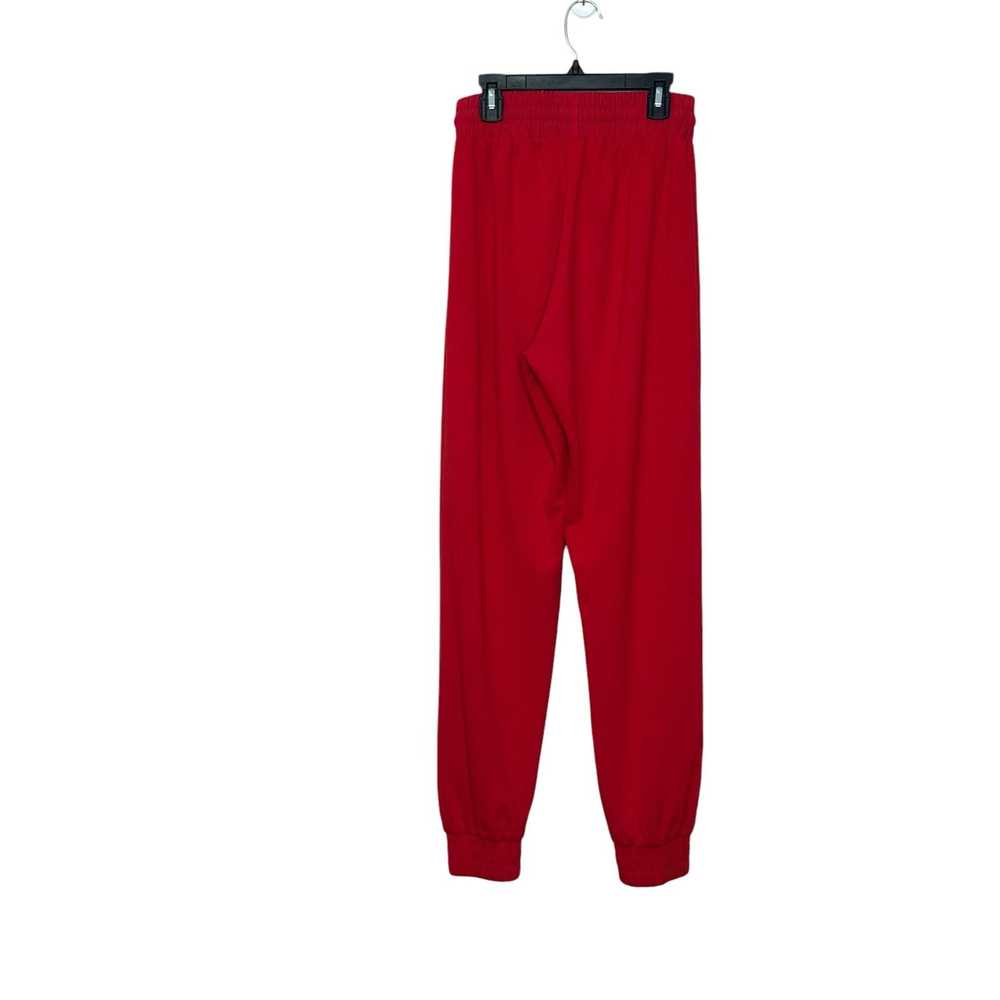 Zara Zara red pull on sweatpants size Small - image 9