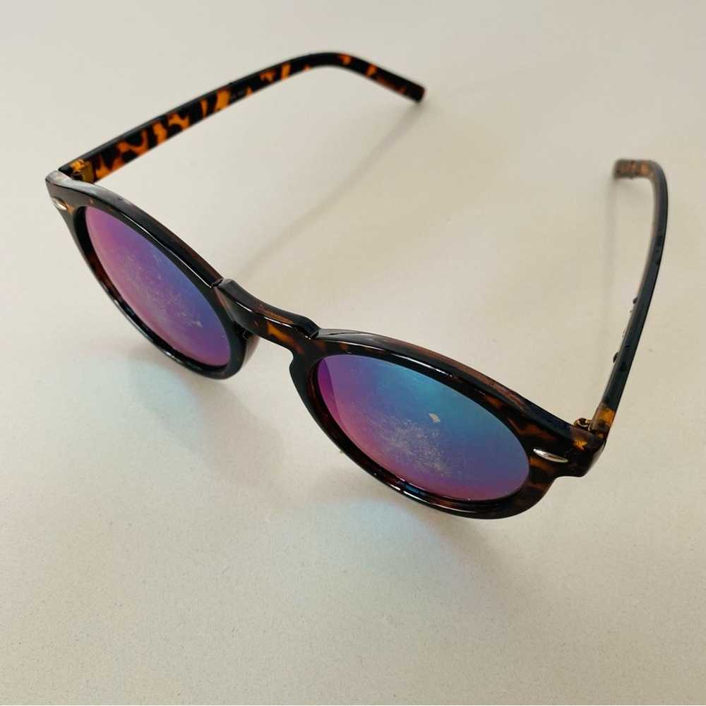 Nordstrom Round Black Brown Tan Tortoiseshell Pla… - image 5