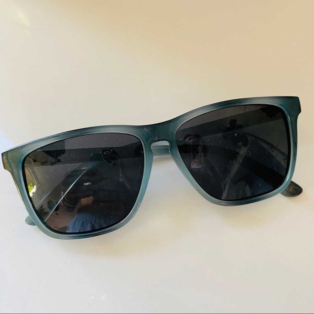 Nordstrom KNOCKAROUND Blue Plastic Black Lens Sun… - image 4