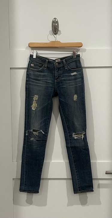 AG Jeans AG Stevie Slim Straight Cropped Jeans