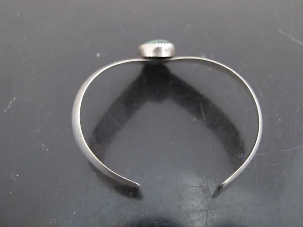 Mark OZ Navajo Native Sterling Silver MODERNIST S… - image 4