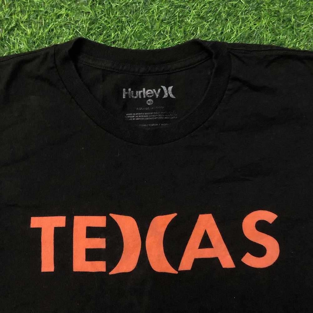 Hurley Black Minimal Hurley Texas Graphic Tee - image 2