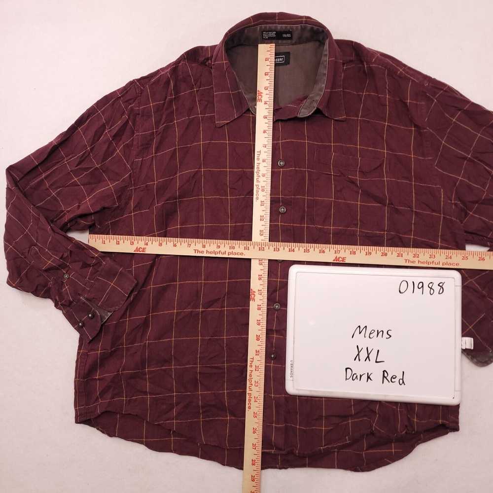 Haggar Haggar Windowpane Flannel Long Sleeve Shir… - image 7