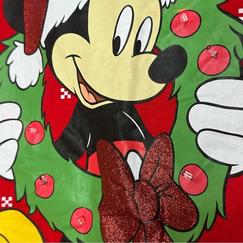 Disney Disney Mickey Mouse Christmas Sweater LIGH… - image 3