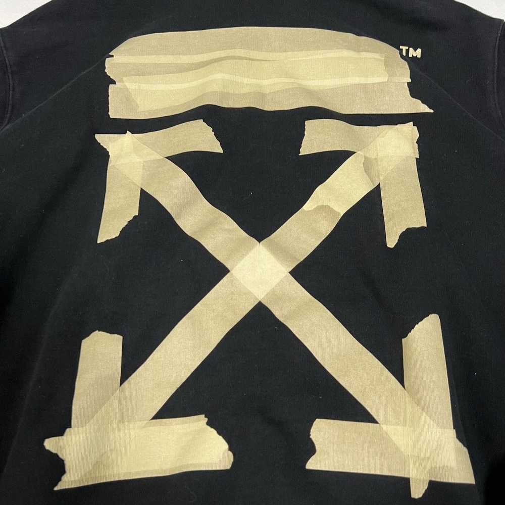 Off-White OFF-WHITE SS20 TAPE ARROWS ZIP-UP HOODIE - image 4