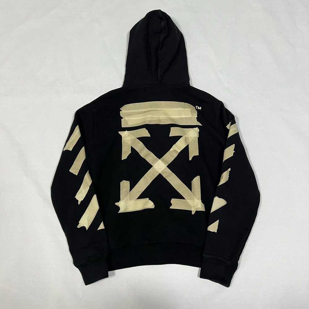 Off-White OFF-WHITE SS20 TAPE ARROWS ZIP-UP HOODIE - image 5