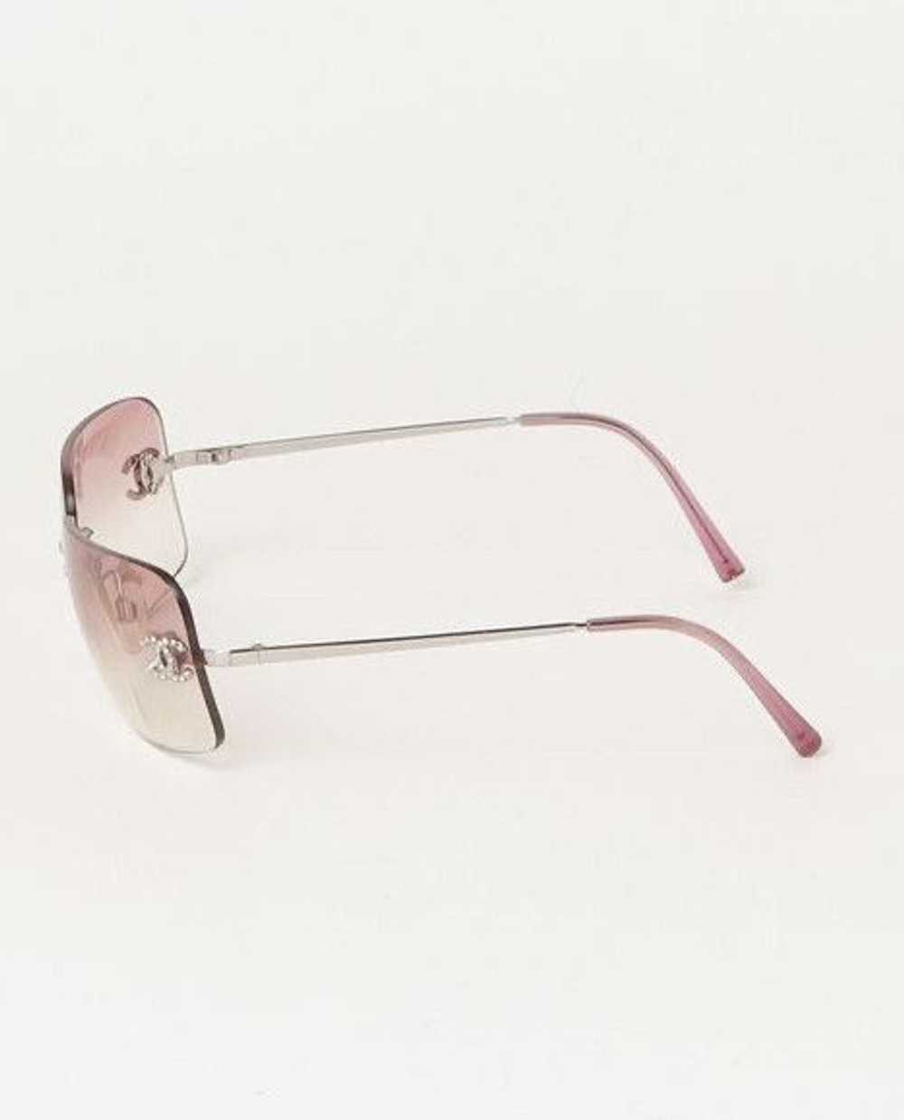 Chanel CHANEL Sunglasses Pink Gradient Coco Mark … - image 2